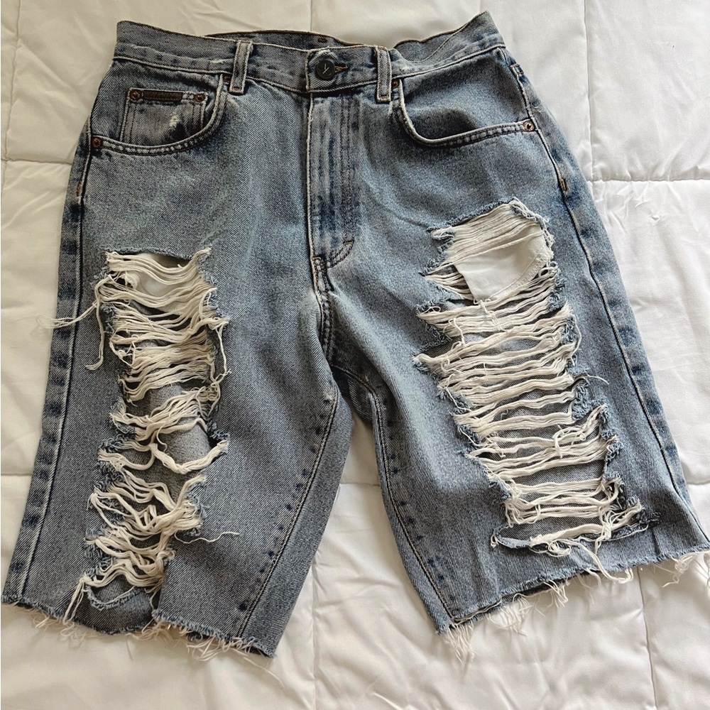 Calvin Klein sz 8 vintage denim shorts
